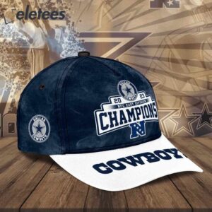 Cowboys NFC East Division Champions 2023 AOP Hat1