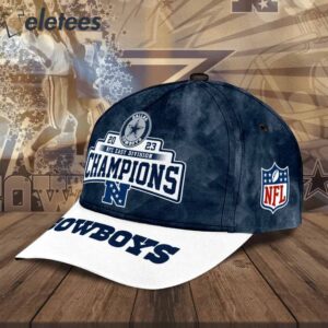 Cowboys NFC East Division Champions 2023 AOP Hat2