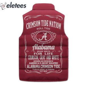 Alabama crimson tide on sale vest