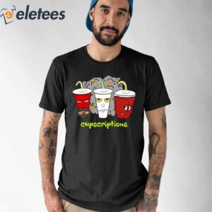 Cups And Aqua Teen Hunger Force Cupscriptions Shirt 1