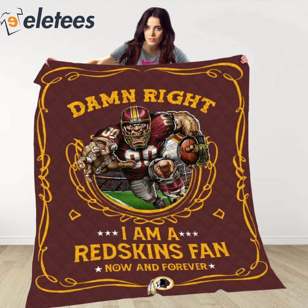 Redskins blanket 2024