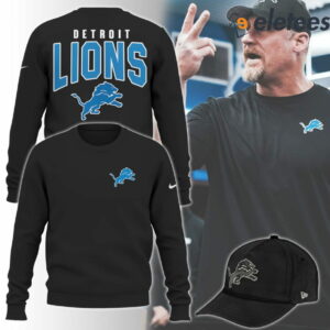 Dan Campbell Lions Hoodie 2023 Playoff