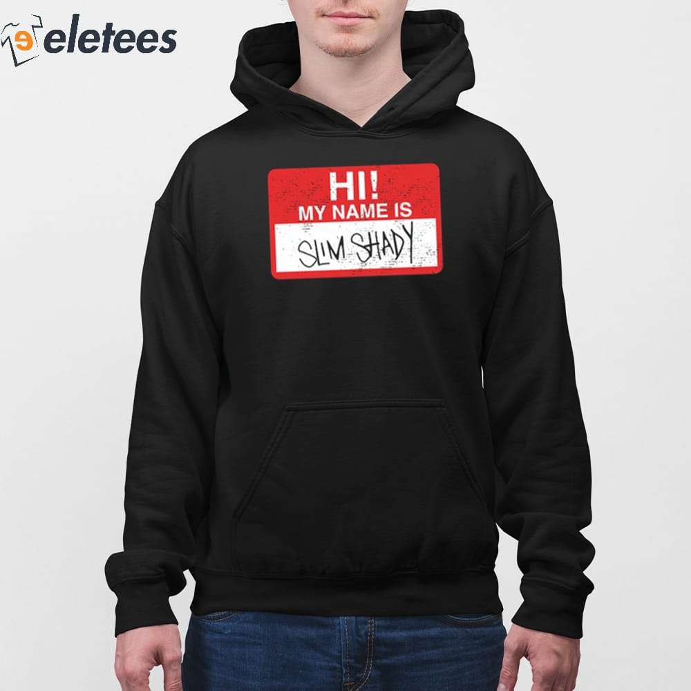 Eminem Hi My Name Is Slim Shady Hi Kids Do You Like Violence Shirt