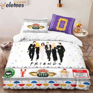 Friends Central Perk Ill Be There For You Bedding Set 3