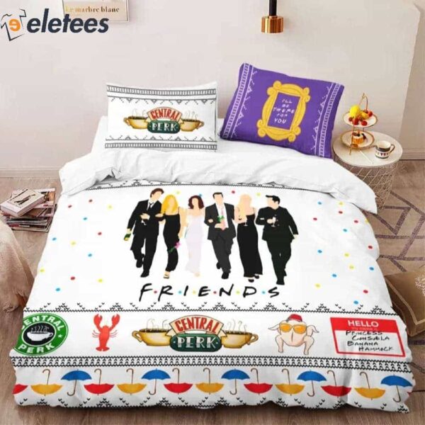 Friends Central Perk I’ll Be There For You Bedding Set