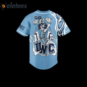 Custom deals unc jersey