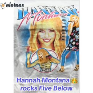 Hannah Montana Five Below Shirt