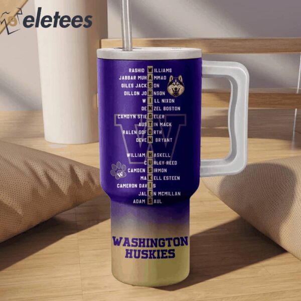 Huskies Let Purple Reign Again 40oz Stanley Tumbler