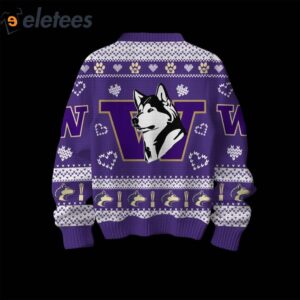 Huskies Real Dawgs Wear Purple Sweater2