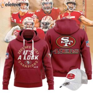 Its A Lock 2023 NFC West Champions SF 49ers 3D Hoodie