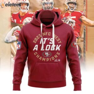 Its A Lock 2023 NFC West Champions SF 49ers 3D Hoodie1