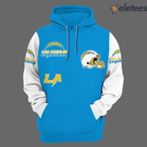 Jim Harbaugh Nineteen LA Chargers Hoodie 2