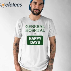 John Stamos General Hospital Vs Happy Days Shirt 1