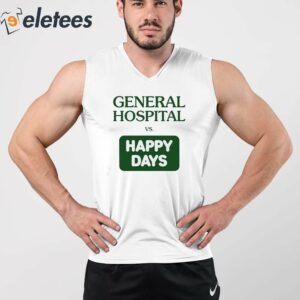 John Stamos General Hospital Vs Happy Days Shirt 2