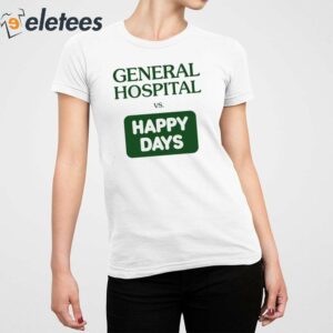 John Stamos General Hospital Vs Happy Days Shirt 5