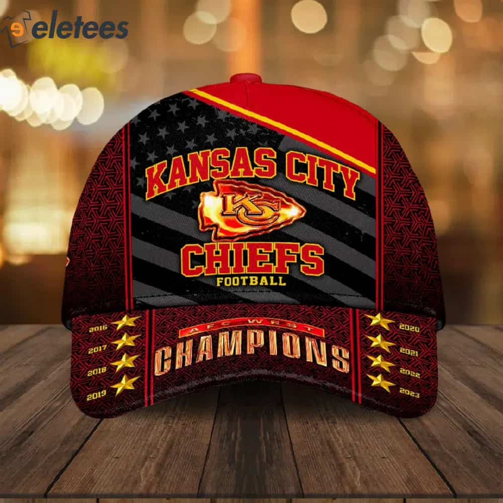 Chiefs afc west hot sale champions hat 2018