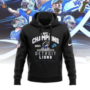 Lions 2023 NFC Championship Hoodie Jogger Combo 3