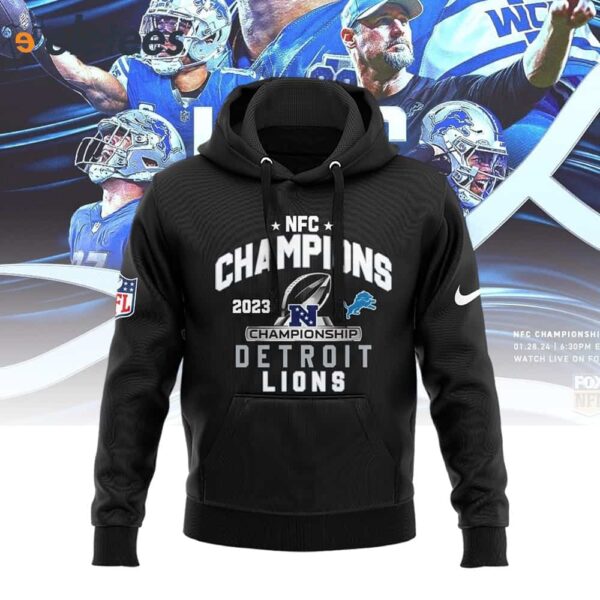 Lions 2023 NFC Championship Hoodie Jogger Combo