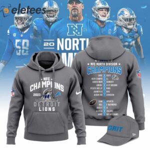 Lions Hoodie Jogger Combo 2023 NFC Championship1