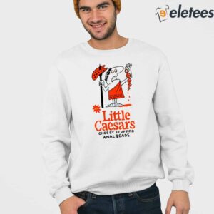 Little Caesars Cheesy Stuffed Anal Beads Shirt 3