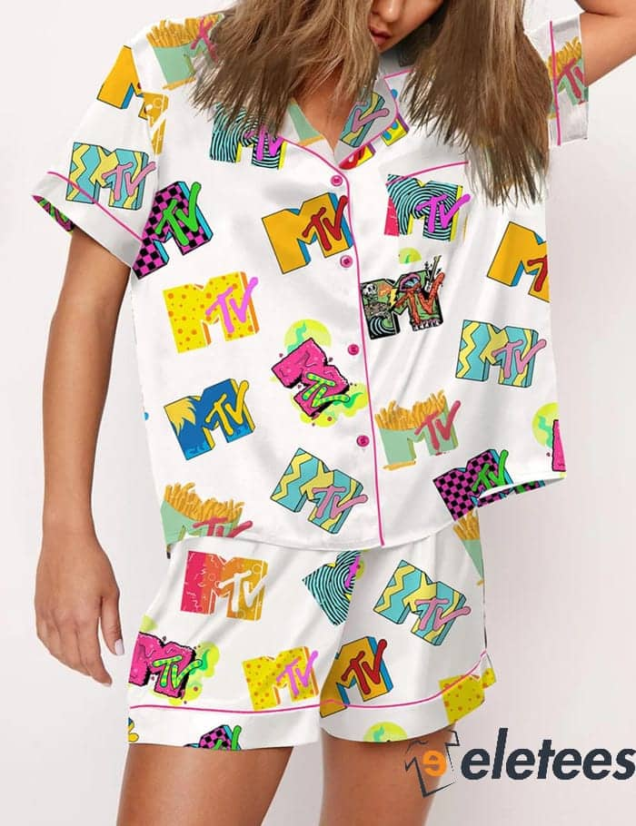 MTV Music Television Pajama Set