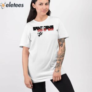 Macron Saint Denis God Of War Shirt 2