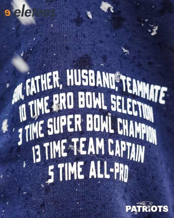 Matthew Slater Patriots Captain Sweatshirt