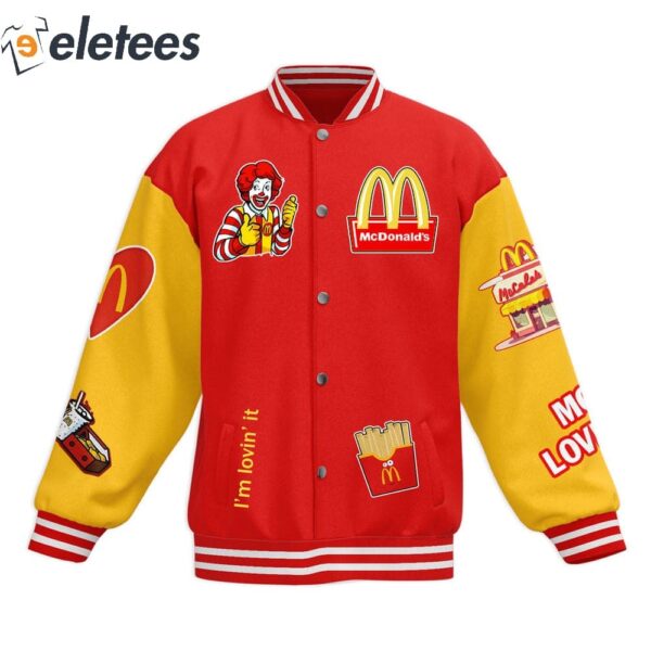 McDonald’s I’m Lovin’ Ya Baseball Jacket