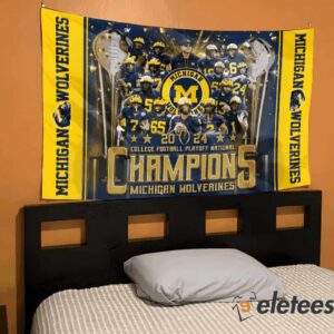 Michigan 2024 CFP National Champions Flag1