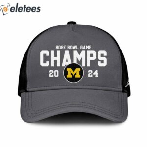 Michigan Football 2024 Rose Bowl Game Champions Hoodie Combo 2