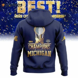 Michigan Football Go Blue 2023 National Champions 3D Hoodie Sweatshirt2