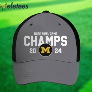 Michigan Rose Bowl Champs 2024 Hat