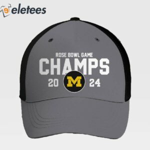 Michigan Rose Bowl Champs 2024 Hat 2