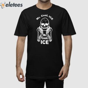 Mr Cool Ice Skull Skeleton Wearing Glasses Shirt 1