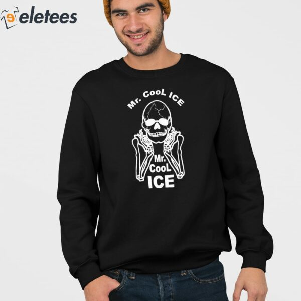 Mr Cool Ice Skull Skeleton Wearing Glasses Shirt