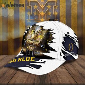 National Champions 2023 Michigan 3D Hat 2