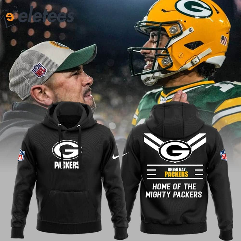 Packers Hoodie Jordan Love #10 Home Of Thee Mighty Packers Hoodie