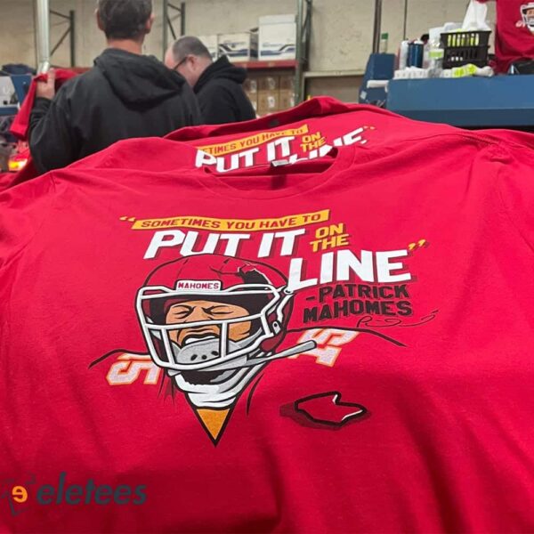 Patrick Mahomes Helmet Break Shirt