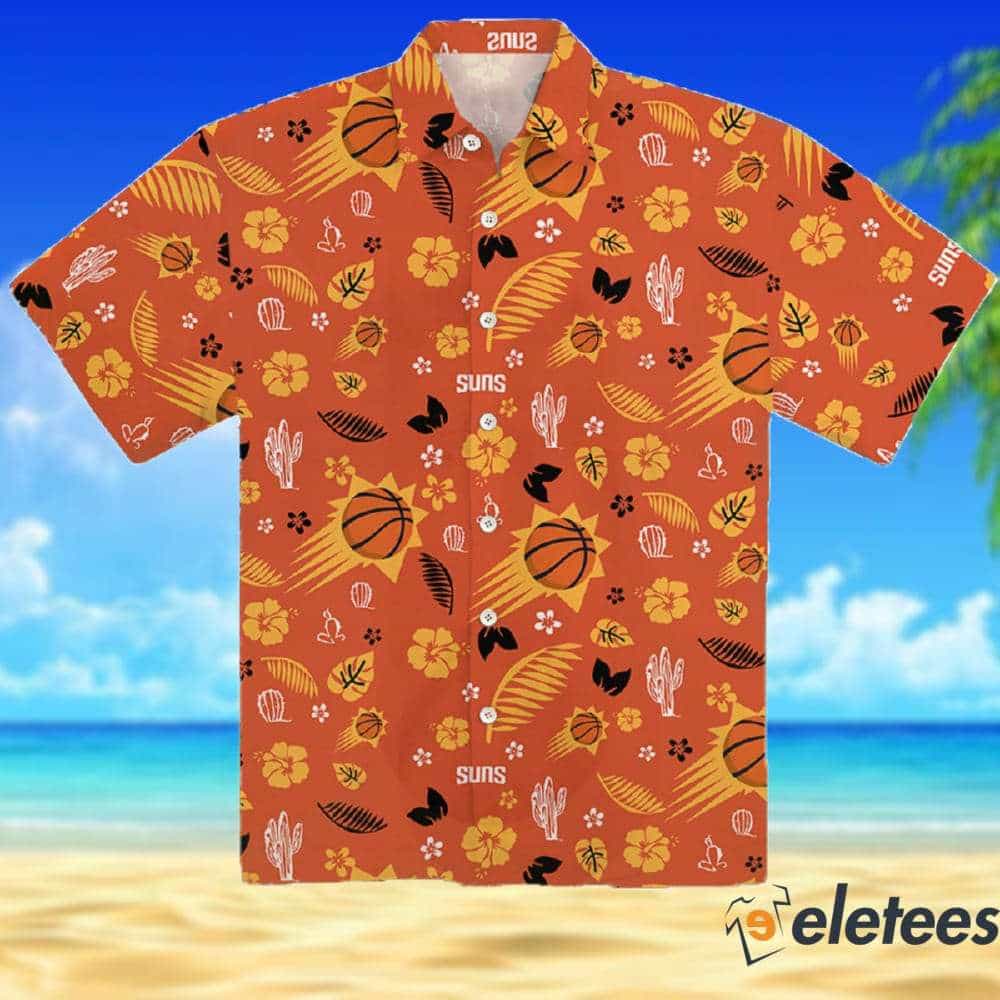 Phoenix Sun Button Up Hawaiian Shirt