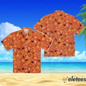 Phoenix Sun Button Up Hawaiian Shirt 3