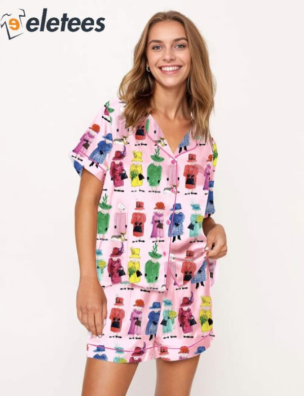 Queen Elizabeth II Rainbow Pajama Set