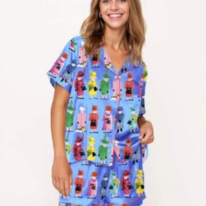 Queen Elizabeth II Rainbow Pajama Set4