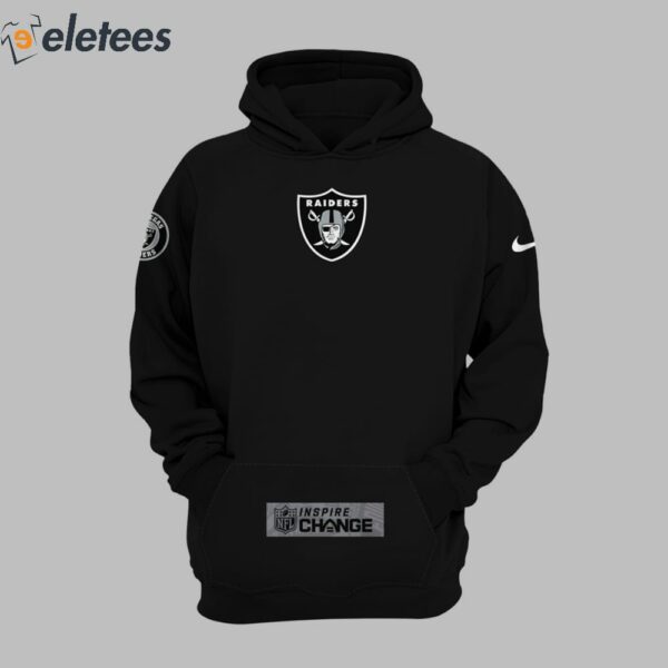 Raiders Coach Antonio Pierce Inspire Change Hoodie