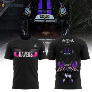 Ravens 2023 Playoffs Roquan Smith Dont Blink Hoodie 2