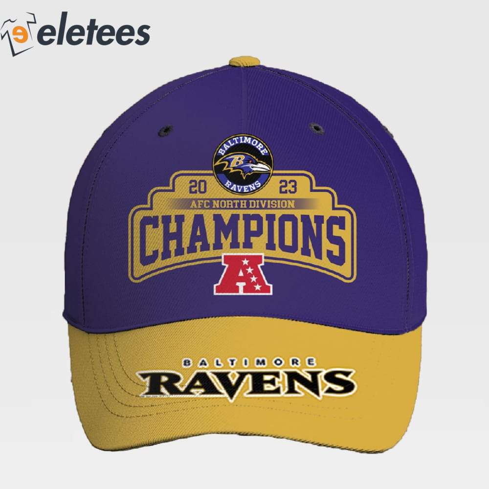 Ravens AFC North Division Champions Hat