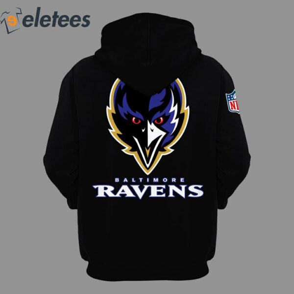 Ravens Coach John Harbaugh Hoodie Combo