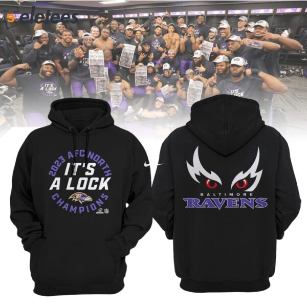 Ravens Darkness 2023 AFC North Champions Hoodie