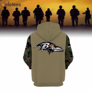 Ravens Darkness There And Nothing More Camo Hoodie2