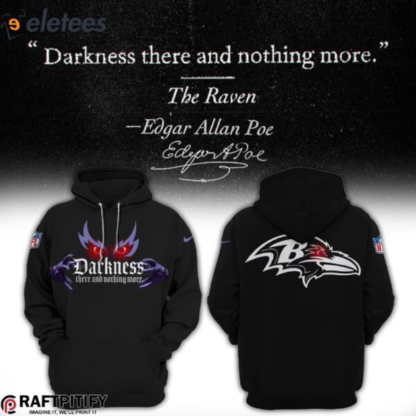 Ravens Darkness There And Nothing More Hoodie Jogger Combo