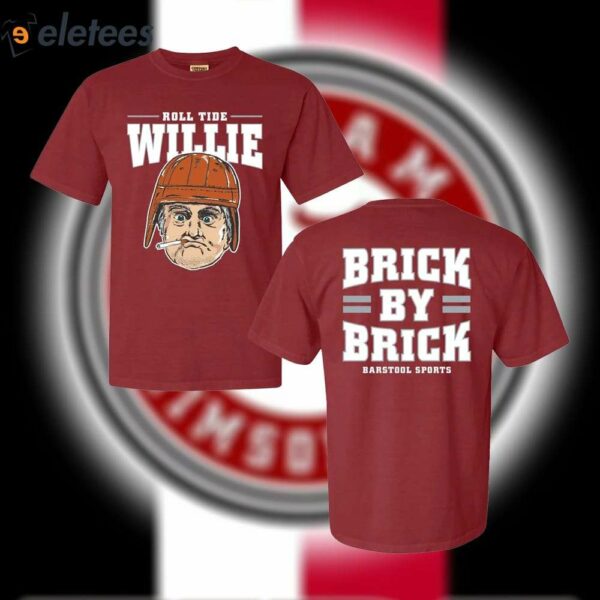 Roll Tide Willie Brick By Brick Shirt